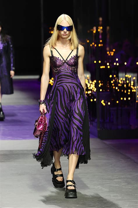 y2k era versace dress|Versace’s Y2K Comeback at Paris Fashion Week .